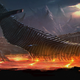 Illustration for article titled Gorgeous Concept Art of the Fiery Alien Planet From Syfys iChildhoods End/i